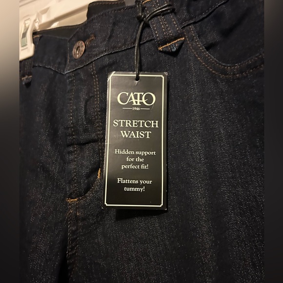 Cato Premium Plus Sportswear Women’s👱🏽♀️Straight leg Jeans👖Sz 18WP - Picture 2 of 6